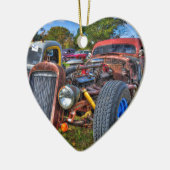 Ratte Rod Keramik Ornament (Links)