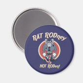 Ratte-Rodney1-DKT Magnet (Vorderseite/Rückseite)