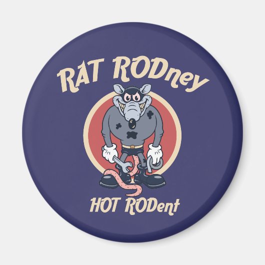 Ratte-Rodney1-DKT Magnet (Vorne)