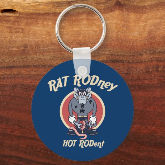 Ratte-Rodney1-DKT Schlüsselanhänger (Vorderseite)