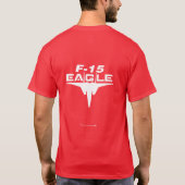 RATTE Shirt mit Hoch - Tech Adler - (dunkle Farbe) (Rückseite)
