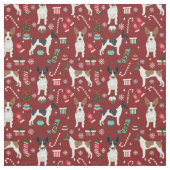 Ratte-Terrier-Hundeschlitten Stoff (Muster)