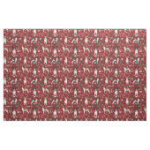 Ratte-Terrier-Hundeschlitten Stoff (Fat Quarter (45,7 x 55,9 cm))