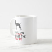 Ratte Terrier Kaffeetasse (Vorderseite Links)