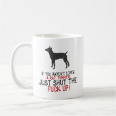 Ratte Terrier Kaffeetasse (Links)