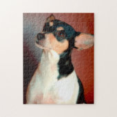 Ratte Terrier Puzzle (Vertikal)