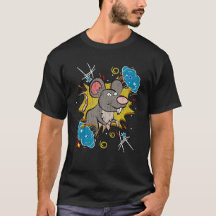 Ratte Tier Haustierbesitzer Nagetier Ratte T-Shirt