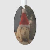 Ratte Weihnachtsmanns Dumbo Ornament (Vorderseite)