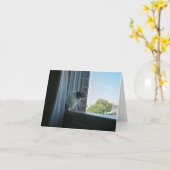 Ratte "Wish You Were here" Karte (Gelbe Blume)