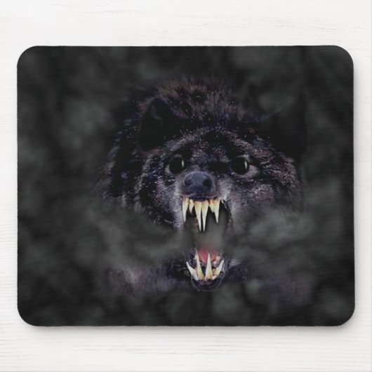 Ratte-Wolf Monster mousepad (Vorne)