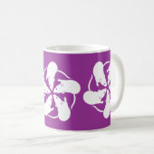 Ratten-Blumen Kaffeetasse (VorderseiteRechts)