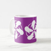 Ratten-Blumen Kaffeetasse (Vorderseite Links)