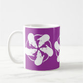 Ratten-Blumen Kaffeetasse (Links)