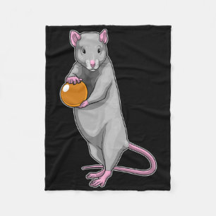 Ratten Bowling Bowlingkugel Sport Fleecedecke