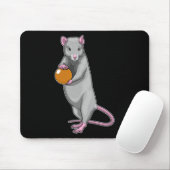Ratten Bowling Bowlingkugel Sport  Mousepad (Mit Mouse)