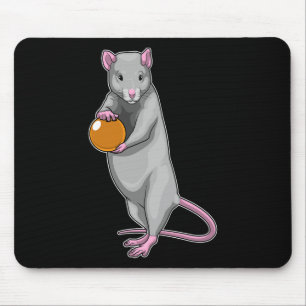 Ratten Bowling Bowlingkugel Sport Mousepad