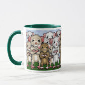 Ratten-Bündel-Kaffee-Tee-Tasse Tasse (Links)