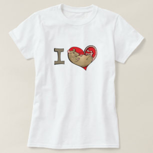 Ratten des Herzens I (Tan) T-Shirt