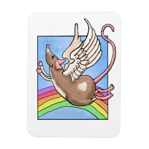 Ratten-Engel-Magnet Magnet