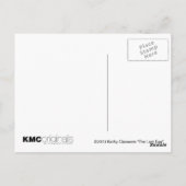 Ratten füttre Rabe-Ei-Postkarte Postkarte (Rückseite)