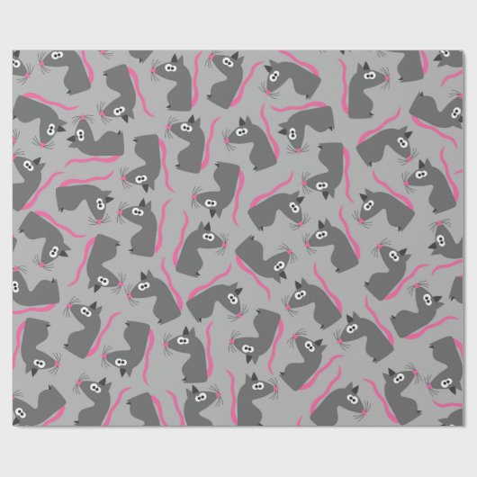 Ratten Geschenkpapier (Flach)