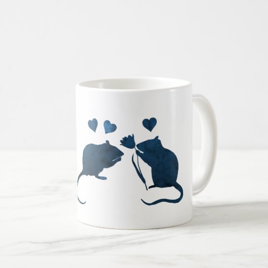 Ratten Kaffeetasse (VorderseiteRechts)