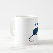 Ratten Kaffeetasse (Vorderseite Links)