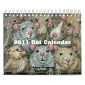 Ratten-Kalender 2011 durch Kathy Clemente Kalender (Titelbild)