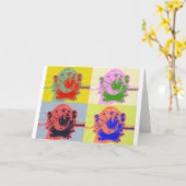 Ratten Karte (Gelbe Blume)