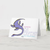 Ratten-König und Königin der Feiertagskarte (Rückseite)