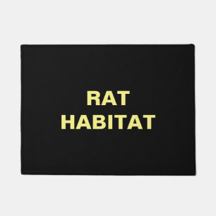 RATTEN-LEBENSRAUM FUßMATTE