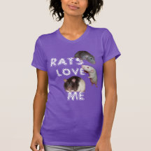 Ratten Liebe ich T Shirt