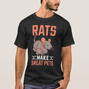 Ratten machen große Haustiere T-Shirt