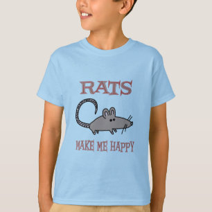 Ratten machen mich glücklich T-Shirt