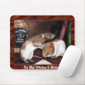 Ratten-Matte, die einzigartige Rattenmäusematte Mousepad (Mit Mouse)
