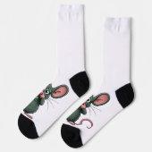 Ratten mit Nahen Crews Socken (Linkes Detail)