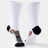 Ratten mit Nahen Crews Socken (Gewinkelt)