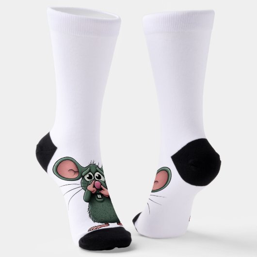 Ratten mit Nahen Crews Socken (Gewinkelt)