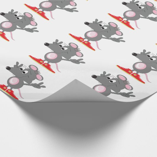 Ratten-Packpapier - Randoon Geschenkpapier (Ecke)
