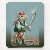 Ratten-Pirat mousepad (Vorne)