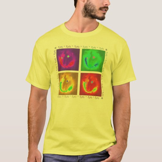 Ratten-Ratten-Ratten-T - Shirt (Vorderseite)