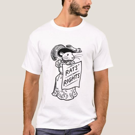Ratten-Recht-Shirt T-Shirt (Vorderseite)