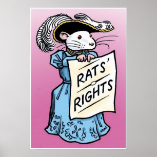 Ratten-Rechte Poster