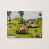 Ratten-Rennen 2 am Golfplatz Puzzle (Horizontal)