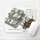 Ratten-Rennen, Howard Zinn Mousepad (Mit Mouse)