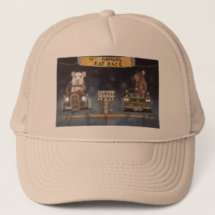 Ratten-Rennen Truckerkappe