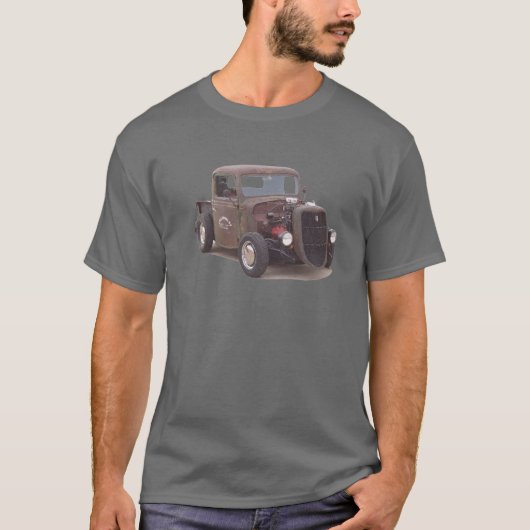 Ratten-Rod-Lieferwagen T-Shirt (Vorderseite)