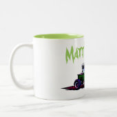 Ratten-Rod-Name-Kaffee-Tasse Zweifarbige Tasse (Links)
