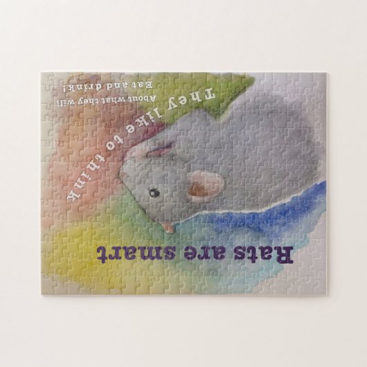 Ratten sind intelligentes Puzzle (Horizontal)