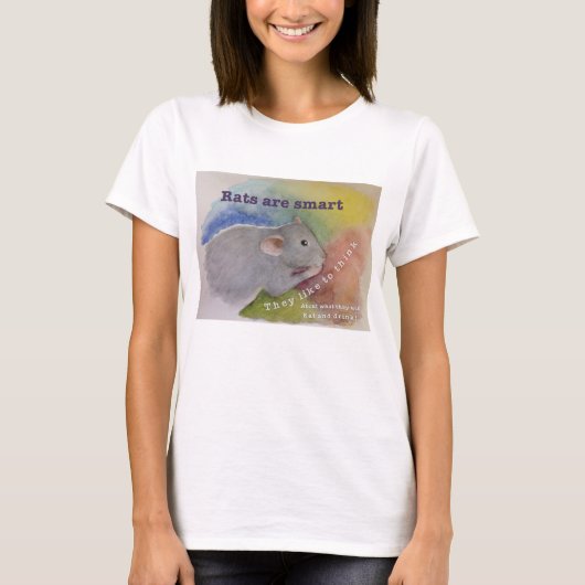 Ratten sind intelligentes T-Shirt (Vorderseite)